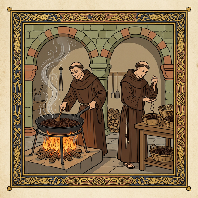 Why Monks Roast Coffee: The Benedictine Tradition of Work & Prayer
