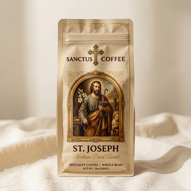St. Joseph - Medium Dark Roast coffee bag