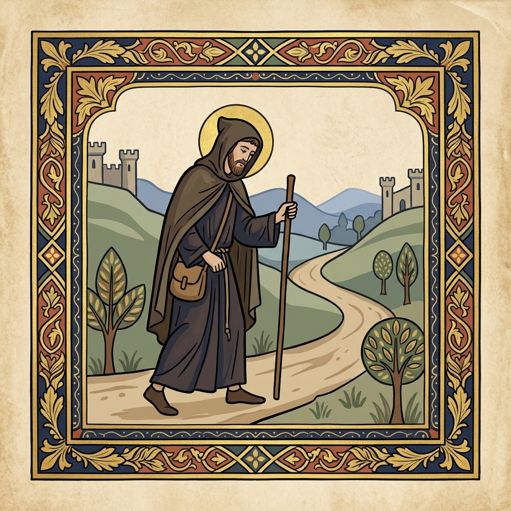Saint Drogo: The Anchorite Shepherd Who Embraced Penance and Humility