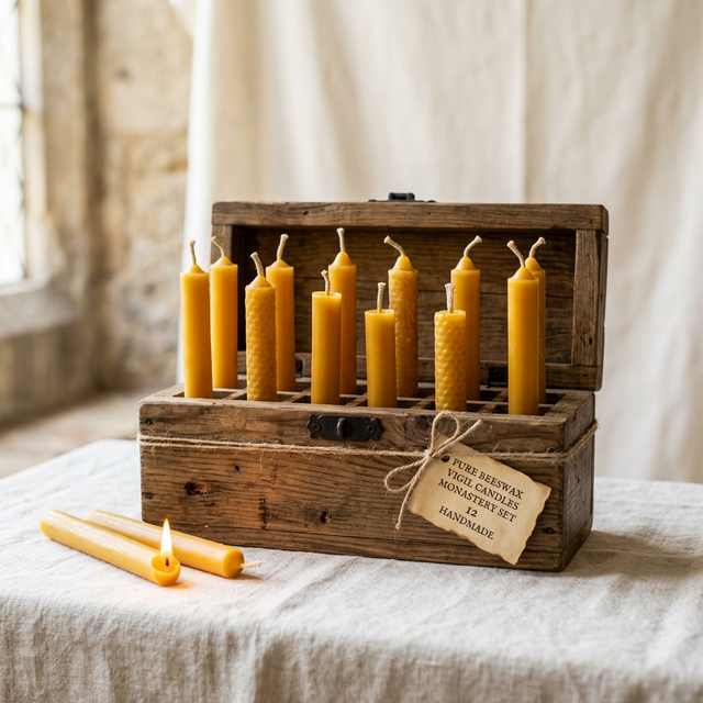 Beeswax Vigil Candle Set